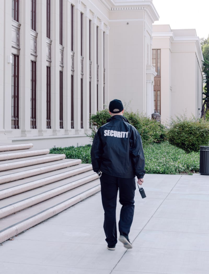 Veiligheid agent bedrijf 